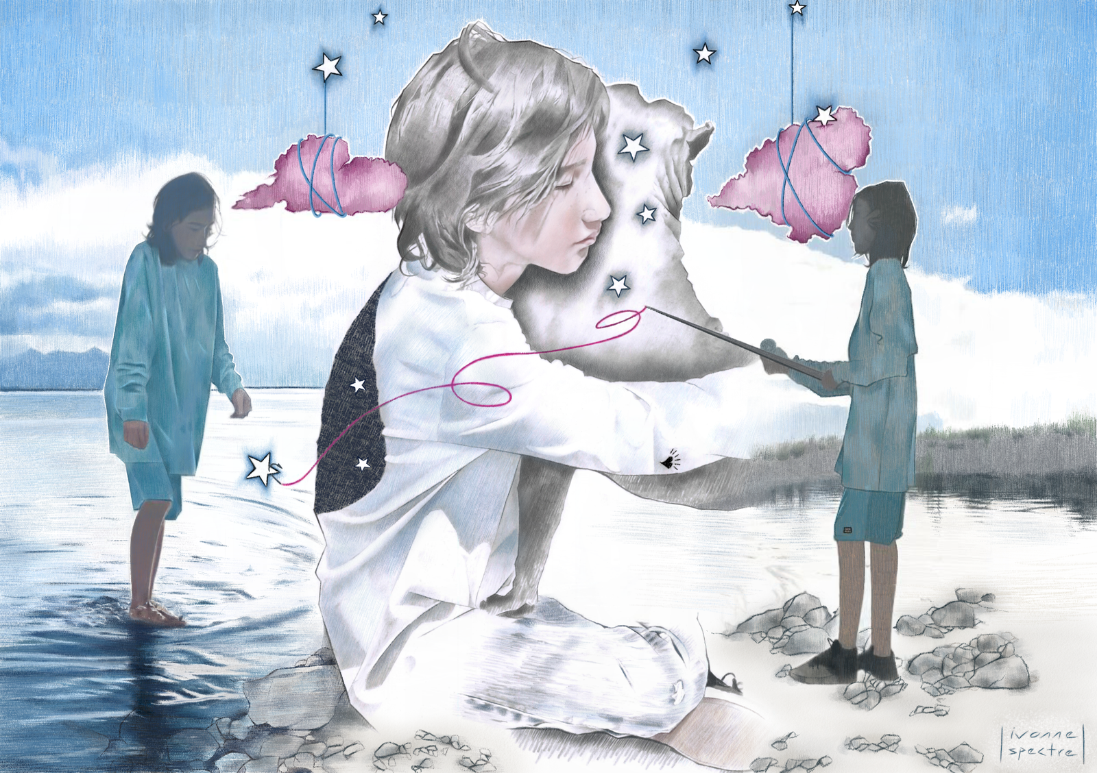 WHILE I DREAMED I WAS HAPPY PT II — Phigital Art